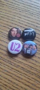 Rare U2 Pin Badges