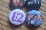 Rare U2 Pin Badges