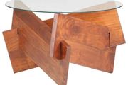 Coffee Table 60 cm Solid Acacia Wood