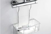 Ibergrif M34028 Hanging Shower Caddy, Stainless Steel Shower Organizer