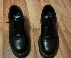 Dr Martens 8053 Quad Smooth Leather Platform Shoes