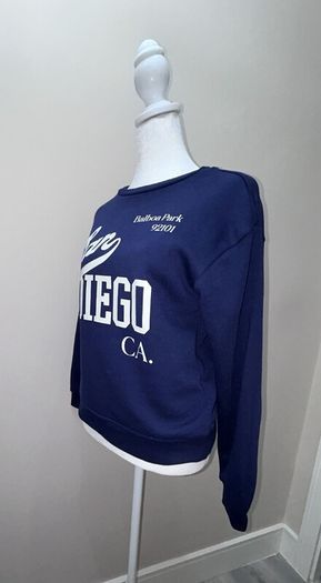 Girls Navy Sweatshirt from Primark Age UK 11-12 Yrs / EU 152cm