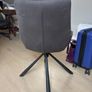 Home office chair in dark grey Image 2