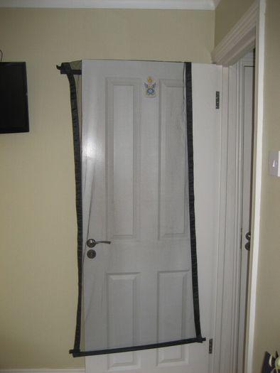 Mesh door barrier