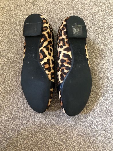 Michael Kors calf skin flats