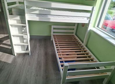bunk bed with slide