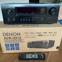 DENON AVR 3312 7.2 Channel Integrated Network A/V Receiver AirPlay 7x125W
