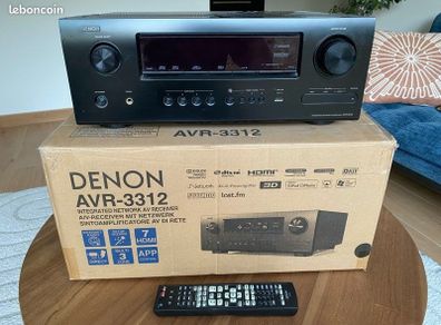 DENON AVR 3312 7.2 Channel Integrated Network A/V Receiver AirPlay 7x125W