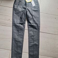 Karen Millen New Coated Black Trousers