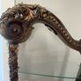 Pair of Large Ornate Harp Display Units, Glass Shelves & Lighting Image 5