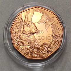 Austria 5 Euro Copper Uncirculated Coin 2019 - Spring Awakening - Easter Coins