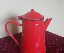 Vintage metal jug
