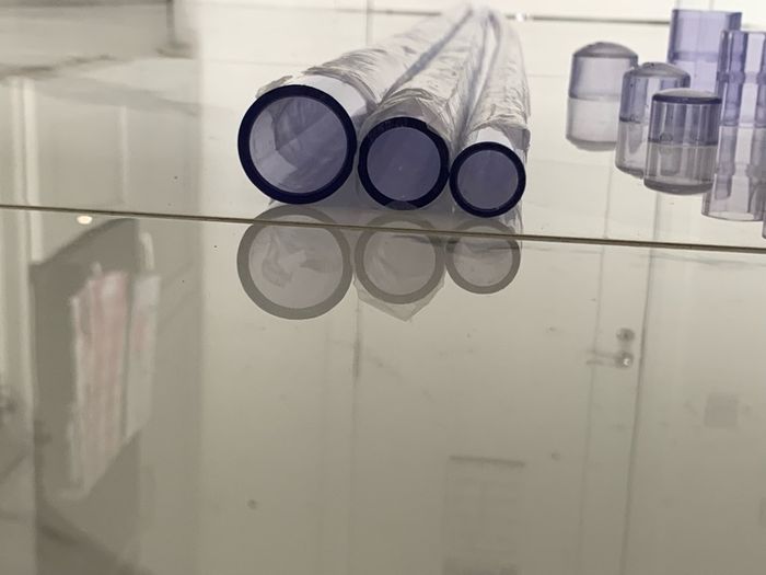 Clear upvc / pvc pipe / conmectors size 20, 25, 32mm
