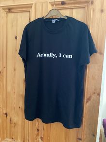 Tee shirt black sz 12/14