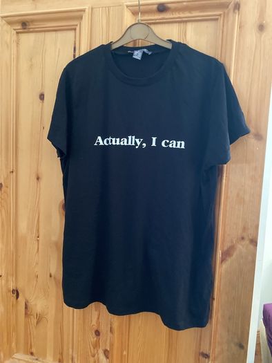 Tee shirt black sz 12/14