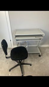 Desk and chair