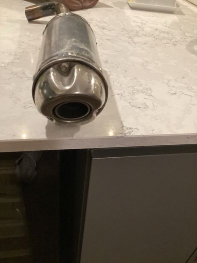 Pitbike exhaust