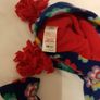 Girl's Hat and mittens set.  Age 3-6 Image 4