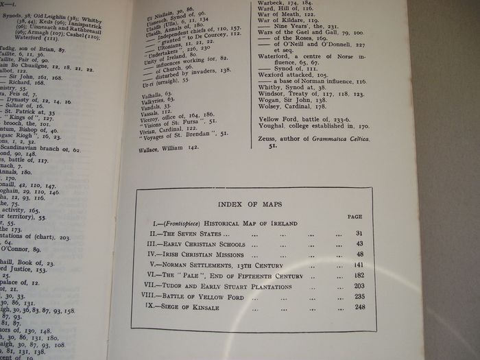1960 'A Short History of the Irish People' by Educational Company of Ireland