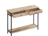 Console Table with 2 Drawers