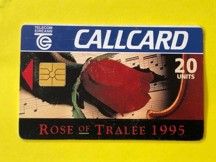 Callcard 1095 Rose of Tralee 95