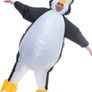 Inflatable Costume Penguin Air Blow-up Deluxe Halloween Costume - Adult Size Image 5