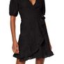 Find. Wrap - Around Cotton Dress - Size L Image 2