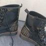 Pair of New Black Ankle Boots Image 2