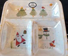Christmas serving dishes