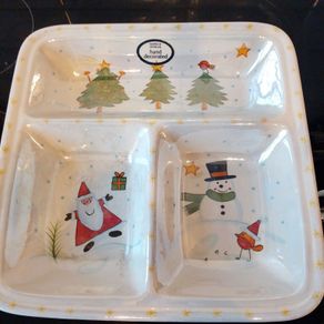 Christmas serving dishes