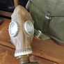 Vintage Gas Mask and Bag Image 3