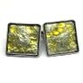 Mid century silver enamelled cuff links Image 4