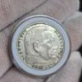 2 Reichsmark 1937 G Karlsruhe WW2 Silver Coin third Reich Image 4