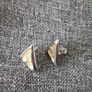 2x  silver earrings Image 2
