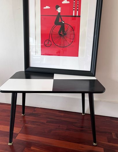 Retro 1960s atomic coffee table vintage