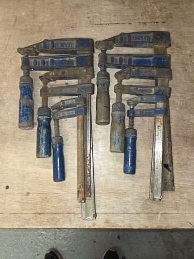 Metal F clamps