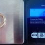 9K gold hoop earrings Image 4