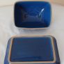 Denby Midnight Blue Butterdish (Boxed Style) with handle. Rare find. Image 3