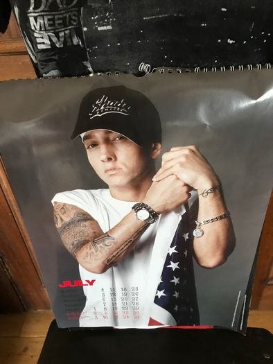 Eminem pre-loved T-shirt, Book, VHS and Calendar