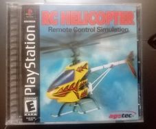 RC Helicopter Remote Control Simulator Playstation 1 NTSC-U
