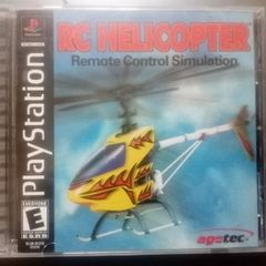 RC Helicopter Remote Control Simulator Playstation 1 NTSC-U