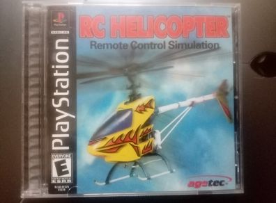 RC Helicopter Remote Control Simulator Playstation 1 NTSC-U