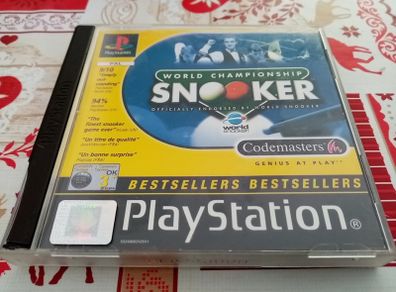 World Championship Snooker - PlayStation 1 2 Ps1 Ps2 Games - Original