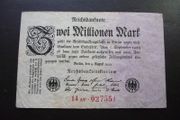 Germany. Reichsbanknote. 2 Millionen Mark (9.8.1923)