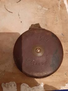 leather case 50th vintage tape measure