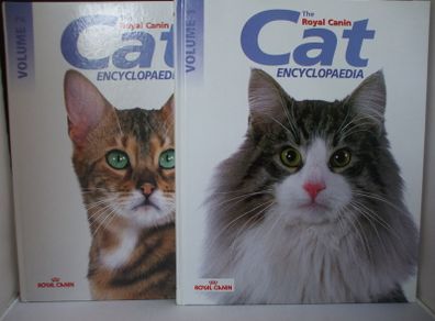 SALE!  The Royal Canin - Cat Encyclopaedia - volume 1 & 2