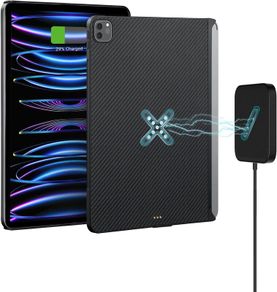 PITAKA iPad Pro 11 Case, Magnetic Wireless Charging Case for iPad Pro 4th/3rd Generation, Magic Keyboard Compatible Case Support Apple Pencil 2 Charging, Aramid Fibre Made [MagEZ Case Pro] Black - RRP 120+ Euro!