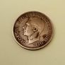 1951 George VI UK Half Penny Image 2