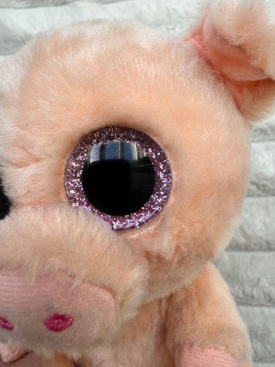 Ty Beanie Boos Piggley the pig Soft Plush approx. 16 cm. Used Please see photos