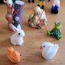 Miniature dolls house or fairy garden items, lot of garden gnomes Image 6